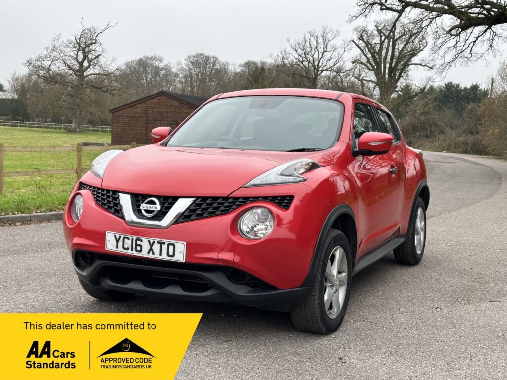 Nissan Juke 1.5 dCi Visia Euro 6 (s/s) 5dr ONLY 33000 MILES !! 2016 with 6 MONTHS PREMIUM WARRANTY