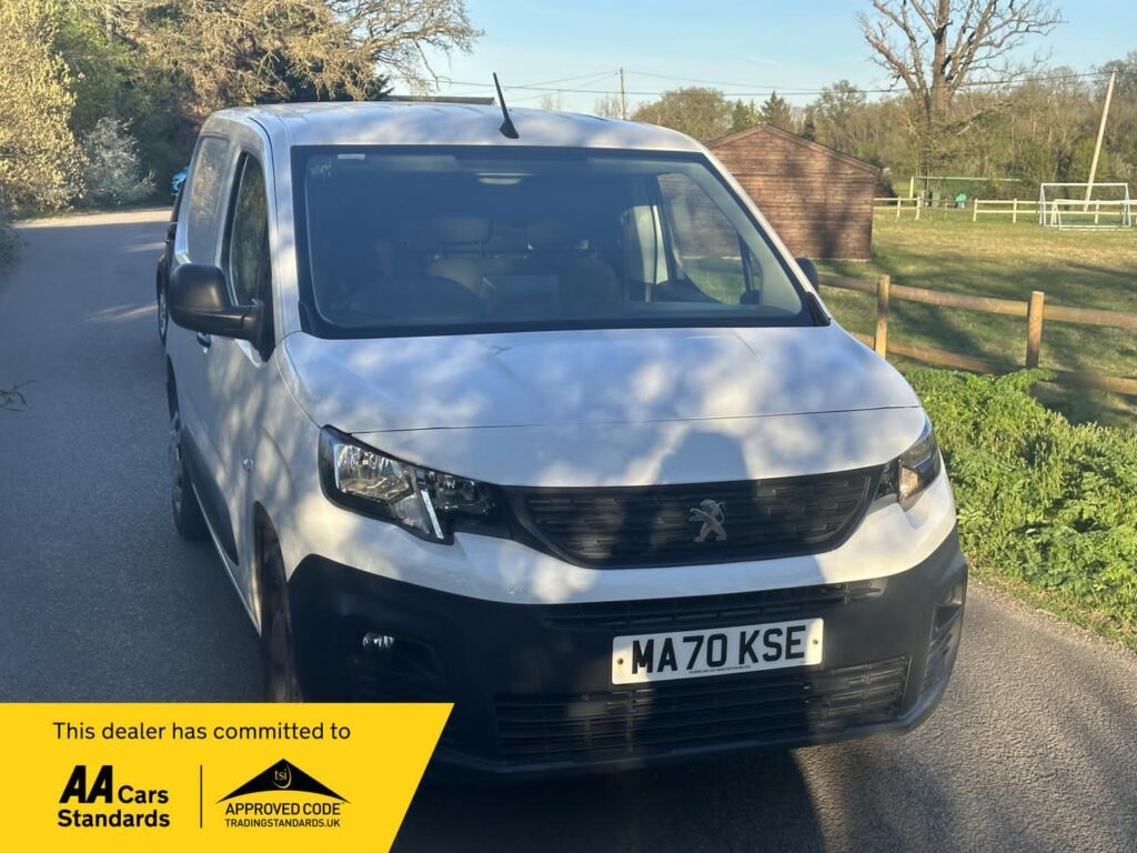 MA70KSE Peugeot Partner 1.5 BlueHDi 1000 Professional Standard Panel Van SWB Euro 6 (s/s) 5dr with 6 months premium warranty