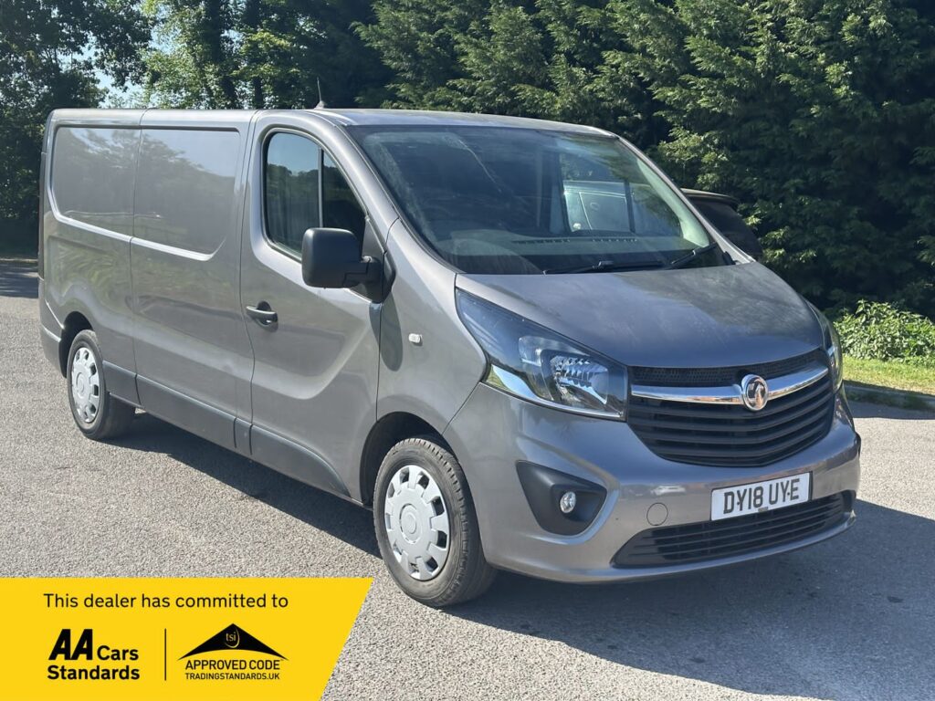DY18UYE Vauxhall Vivaro 1.6 CDTi 2900 BiTurbo ecoTEC Sportive L2 H1 Euro 6 (s/s) 5dr with 6 months premium warranty
