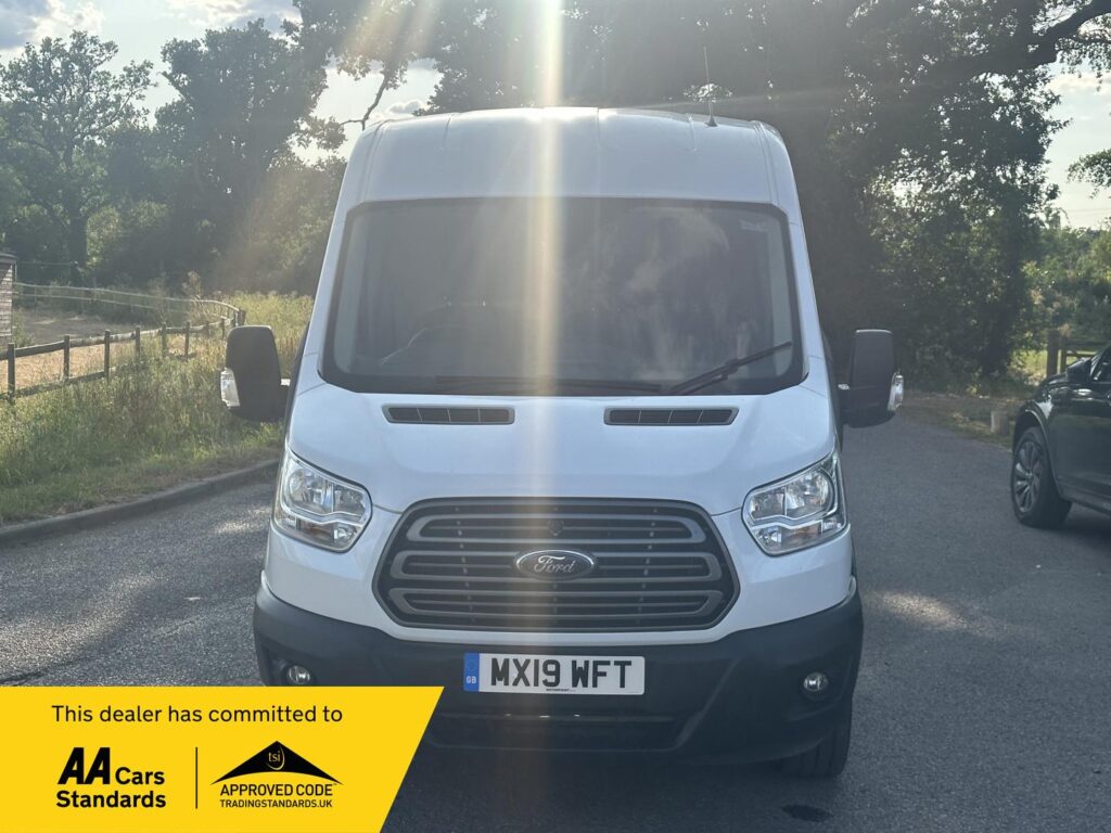 MX19 WFT Ford Transit 2.0 350 EcoBlue FWD L3 H2 Euro 6 5dr . FHS, READY TO DRIVE AWAY.