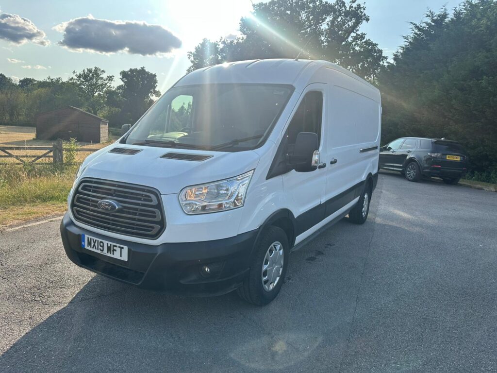 MX19 WFT Ford Transit 2.0 350 EcoBlue FWD L3 H2 Euro 6 5dr . FHS, READY TO DRIVE AWAY.