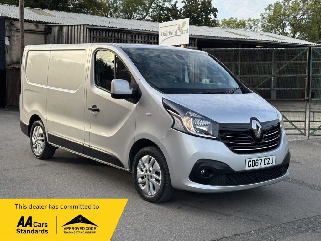 GD67CZU Renault Trafic 1.6 dCi 27 Sport Nav SWB Standard Roof Euro 6 5dr.3 MONTHS WARRANTY/ 12 MONTHS AA