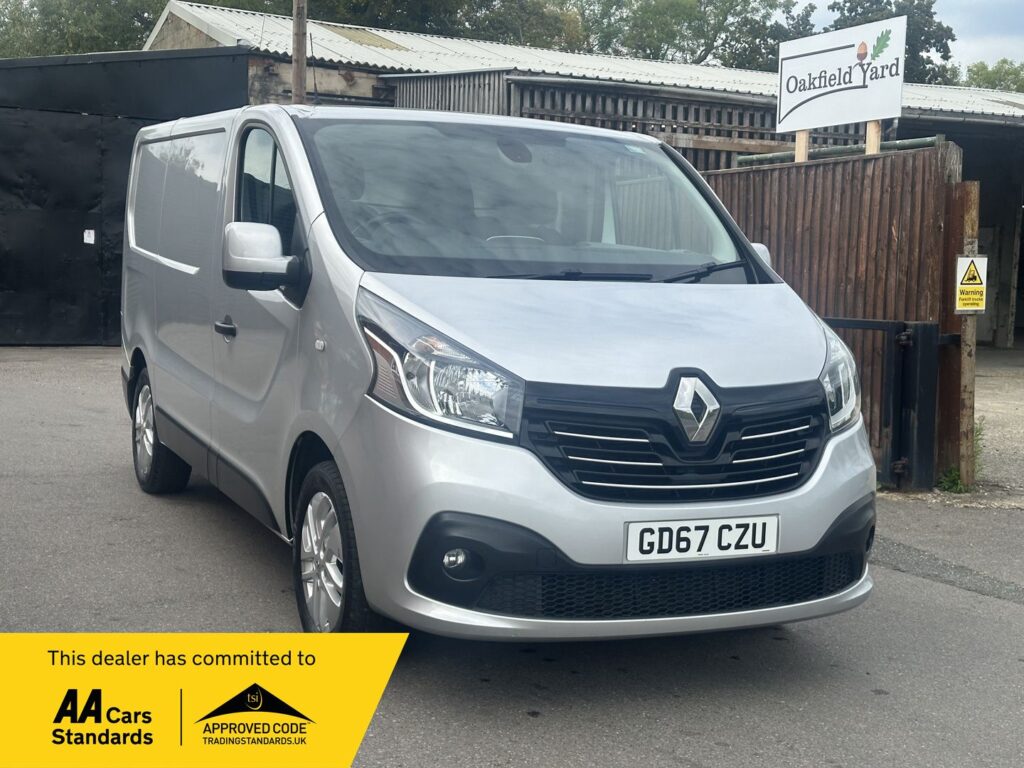 GD67CZU Renault Trafic 1.6 dCi 27 Sport Nav SWB Standard Roof Euro 6 5dr.3 MONTHS WARRANTY/ 12 MONTHS AA
