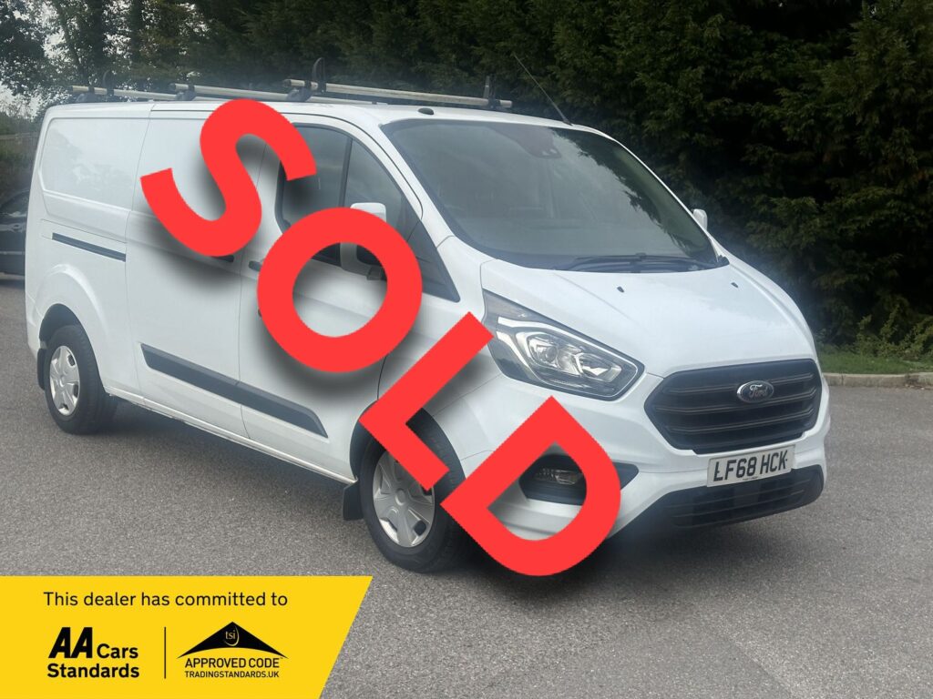 LF68HCK Ford Transit Custom 2.0 300 EcoBlue Trend L2 H1 Euro 6 5dr. 3 MONTHS WARRANTY/12 MONTHS AA. SOLD.