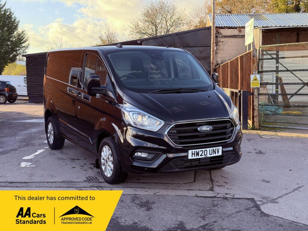HW20UNV Ford Transit Custom 2.0 280 EcoBlue Limited L1 H1 Euro 6 (s/s) 5dr 3 MONTHS WARRANTY 12 MONTHS AA