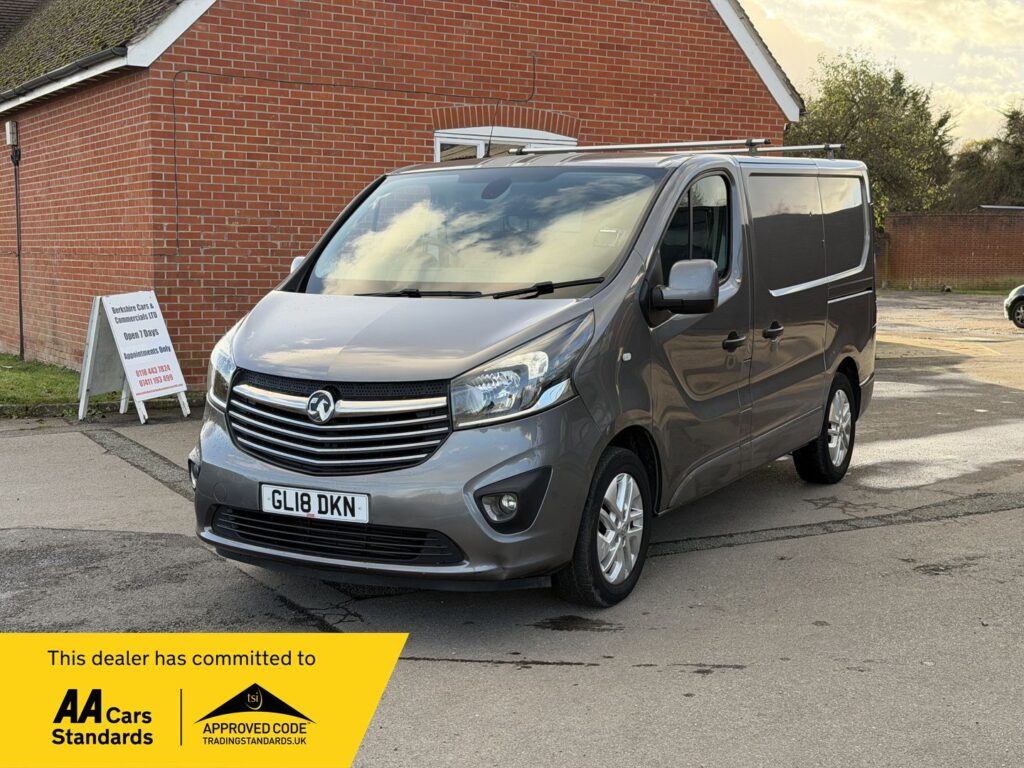 GL18DKN Vauxhall Vivaro 1.6 CDTi 2700 BiTurbo ecoTEC Limited Edition Nav L1 H1 Euro 6 (s/s) 5dr 3 MONTHS WARRANTY 12 MONTHS AA. SOLD.