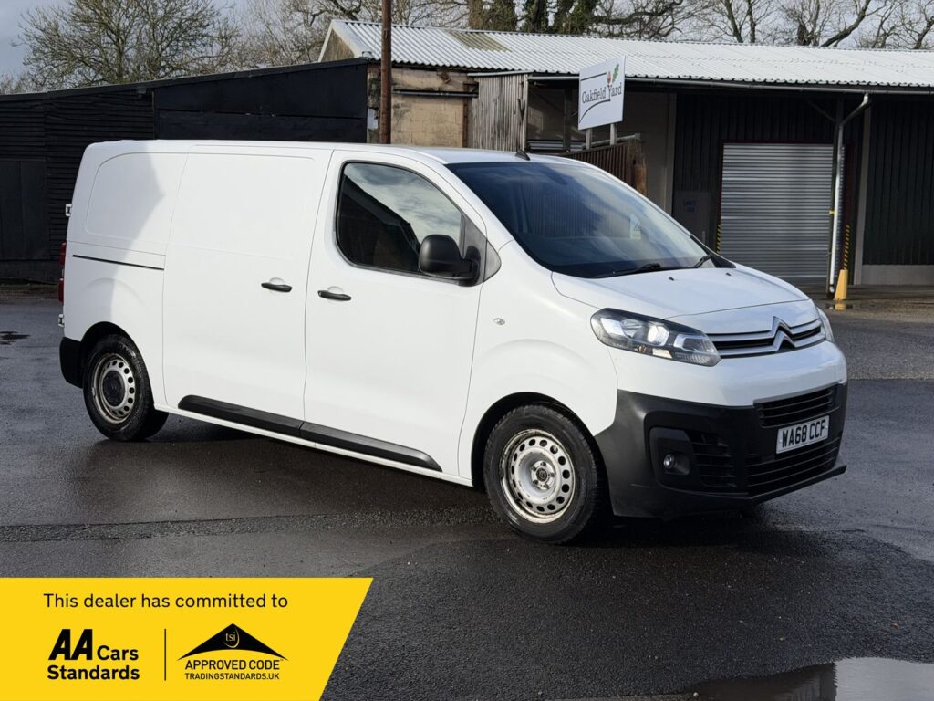 WA68CCF Citroen Dispatch 1.6 BlueHDi 1000 Enterprise M FWD 2 Euro 6 (s/s) 6dr 3 MONTHS WARRANTY 12 MONTHS AA