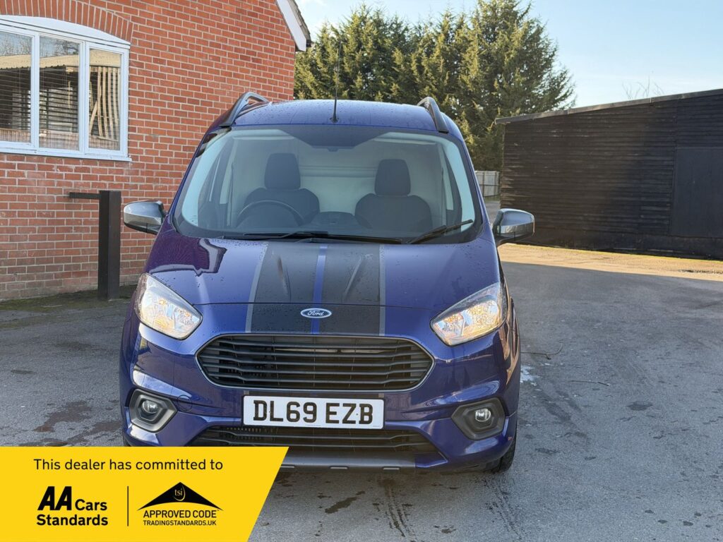 DL69EZB Ford Transit Courier 1.5 TDCi SPORT L1 Euro 6 5dr 3 MONTHS WARRANTY 12 MONTHS AA