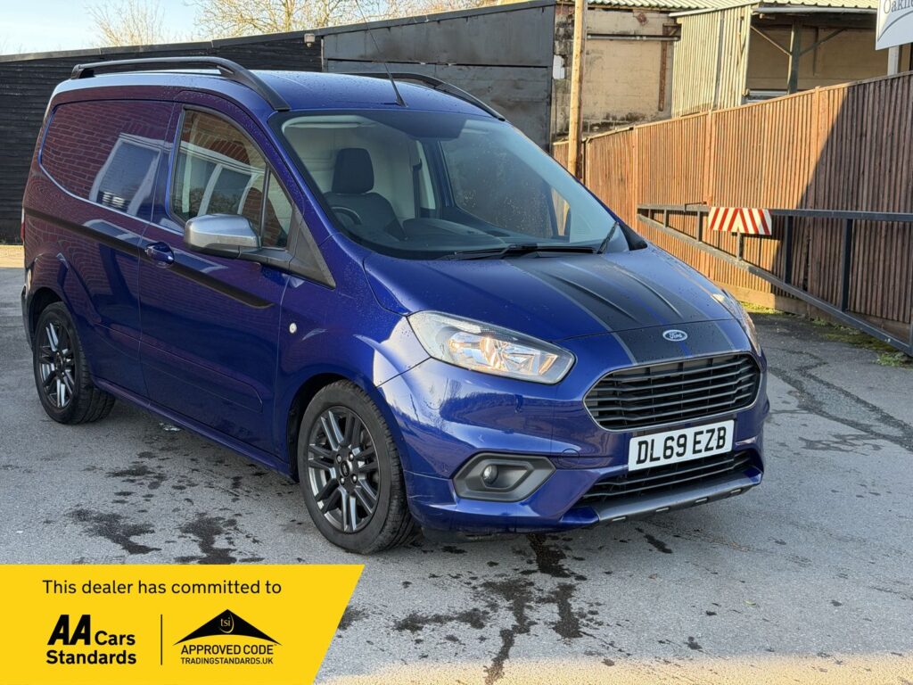 DL69EZB Ford Transit Courier 1.5 TDCi SPORT L1 Euro 6 5dr 3 MONTHS WARRANTY 12 MONTHS AA