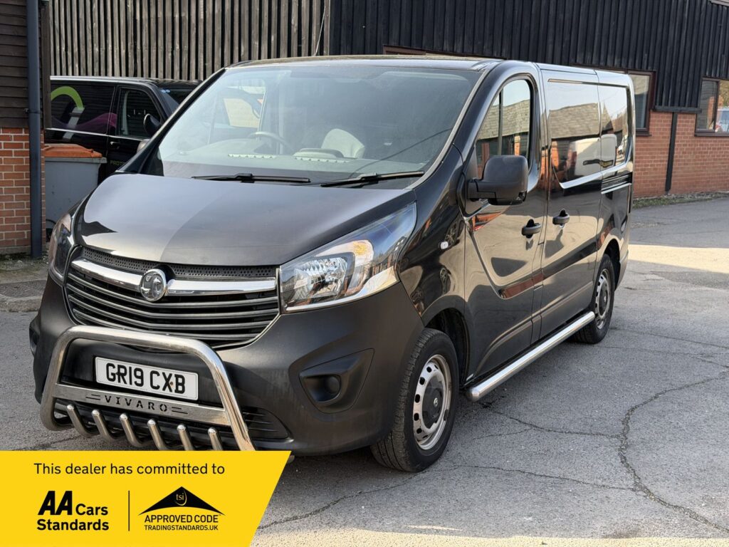 GR19CXB Vauxhall Vivaro 1.6 CDTi 2700 L1 H1 Euro 6 5dr 3 MONTHS WARRANTY 12 MONTHS AA
