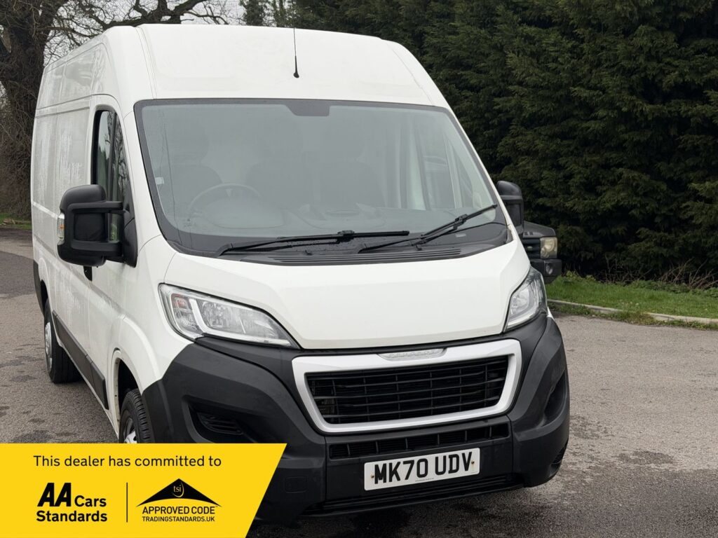 MK70UDV Peugeot Boxer 2.2 BlueHDi 335 Professional L2 H2 Euro 6 (s/s) 5dr 3 MONTHS WARRANTY 12 MONTHS AA