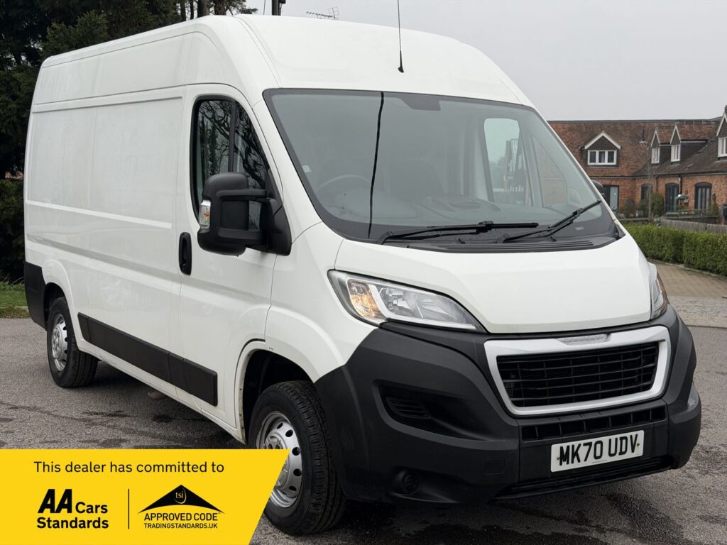 MK70UDV Peugeot Boxer 2.2 BlueHDi 335 Professional L2 H2 Euro 6 (s/s) 5dr 3 MONTHS WARRANTY 12 MONTHS AA