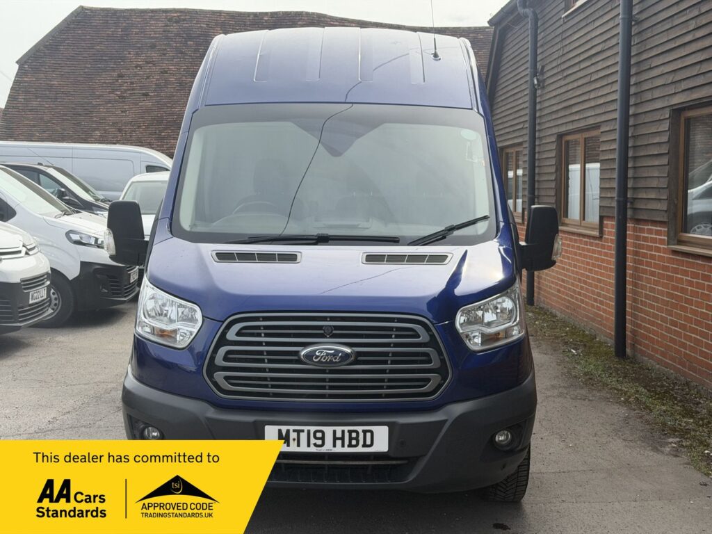 MT19HBD Ford Transit 2.0 350 EcoBlue FWD L3 H3 Euro 6 5dr 3 MONTHS WARRANTY 12 MONTHS AA