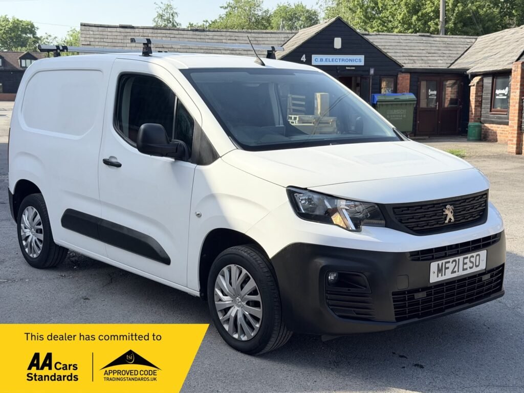 MF21ESO Peugeot Partner 1.5 BlueHDi 1000 Professional Standard Panel Van SWB Euro 6 5dr 3 MONTHS WARRANTY 12 MONTHS AA
