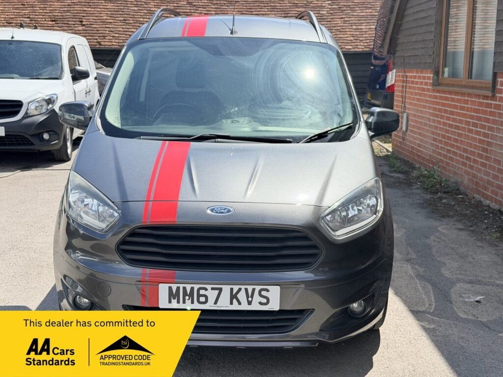 MM67KVS Ford Transit Courier 1.5 TDCi Sport L1 Euro 6 5dr 3 MONTHS WARRANTY 12 MONTHS AA